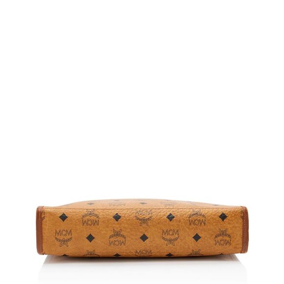 MCM Vintage Visetos Portfolio Clutch - Picture 4 of 14